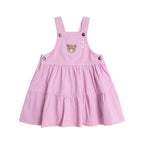 Candy Stripe Pinafore Dress