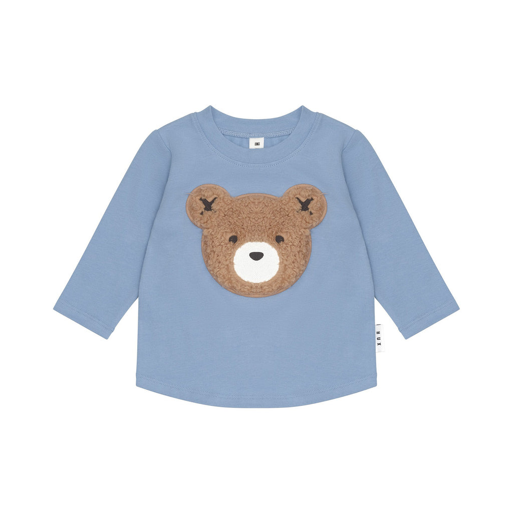 Huxbaby Furry Hux Top - Cornflower