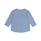 Furry Hux Top - Cornflower