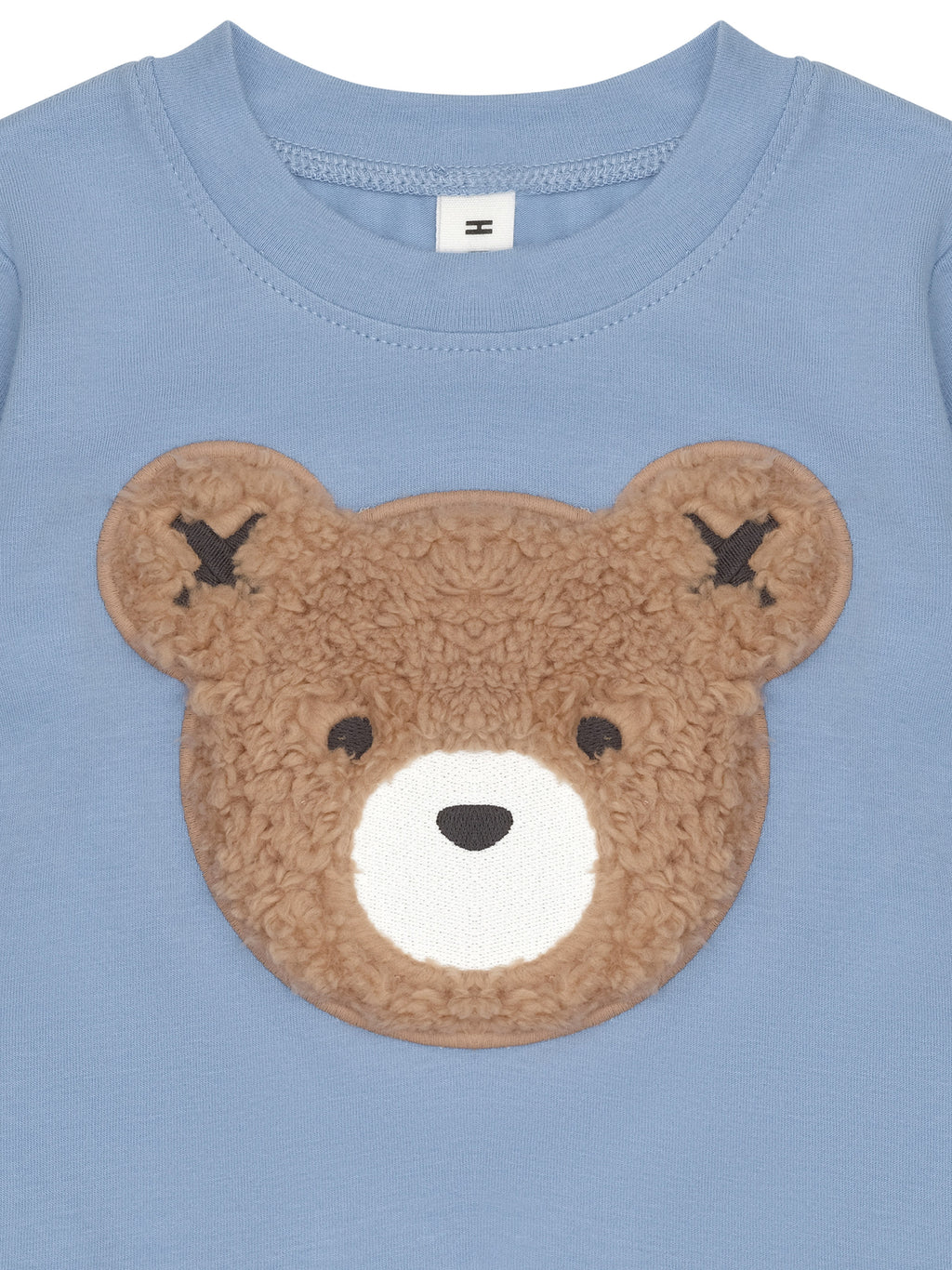 Huxbaby Furry Hux Top - Cornflower