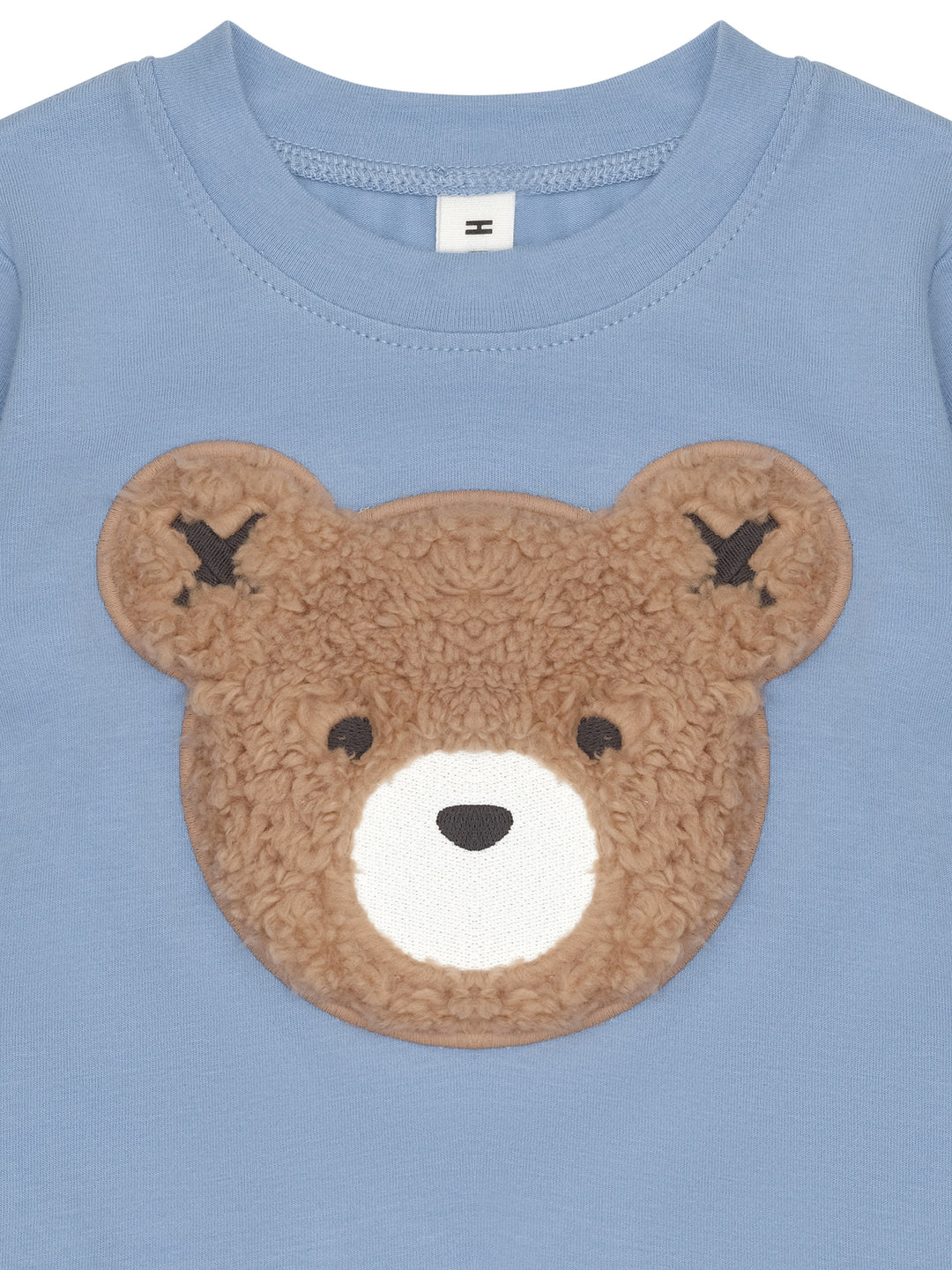 Huxbaby Furry Hux Top - Cornflower