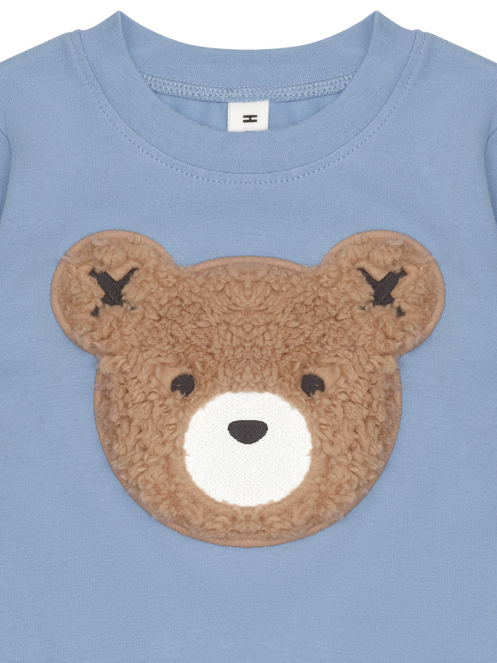 Huxbaby Furry Hux Top - Cornflower