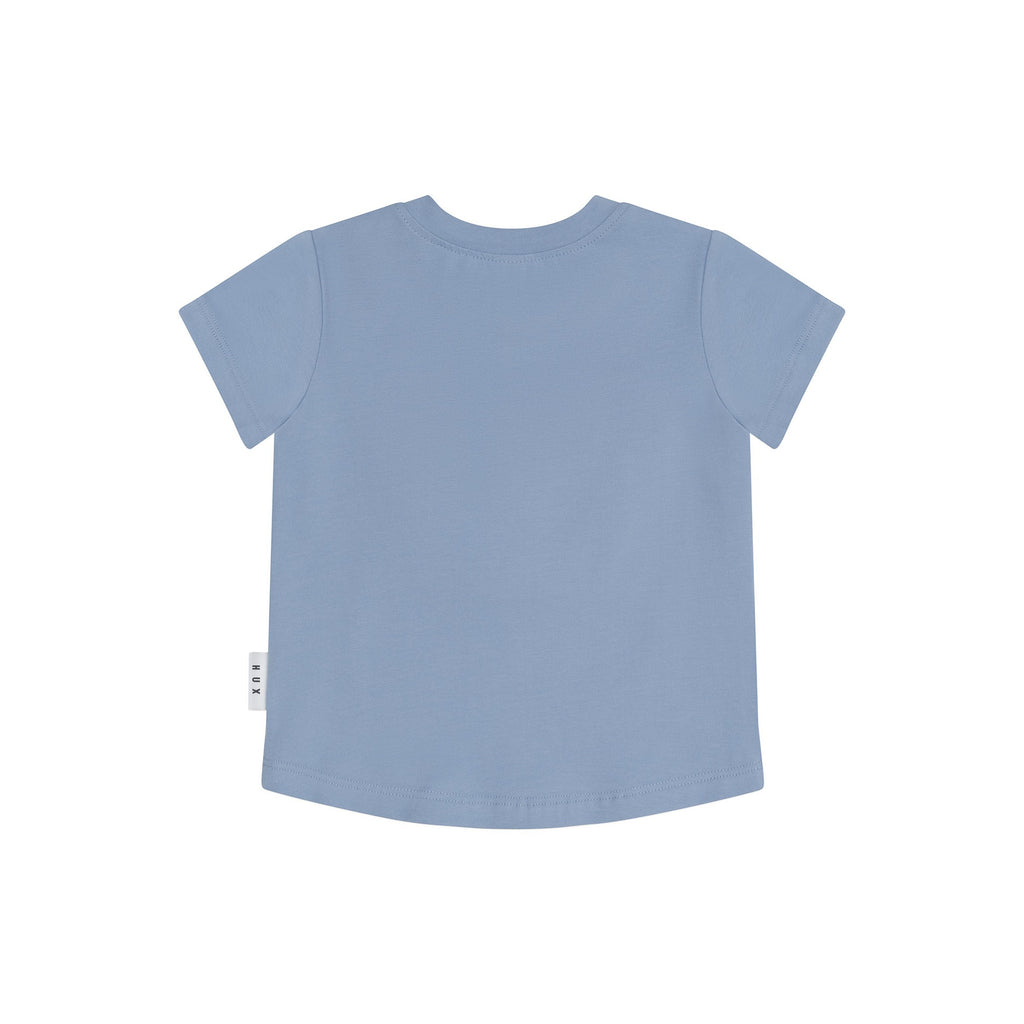 Huxbaby Furry Hux T-Shirt - Cornflower