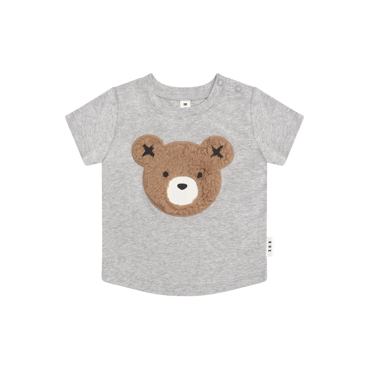 Huxbaby Furry Hux T-Shirt - Grey Marle