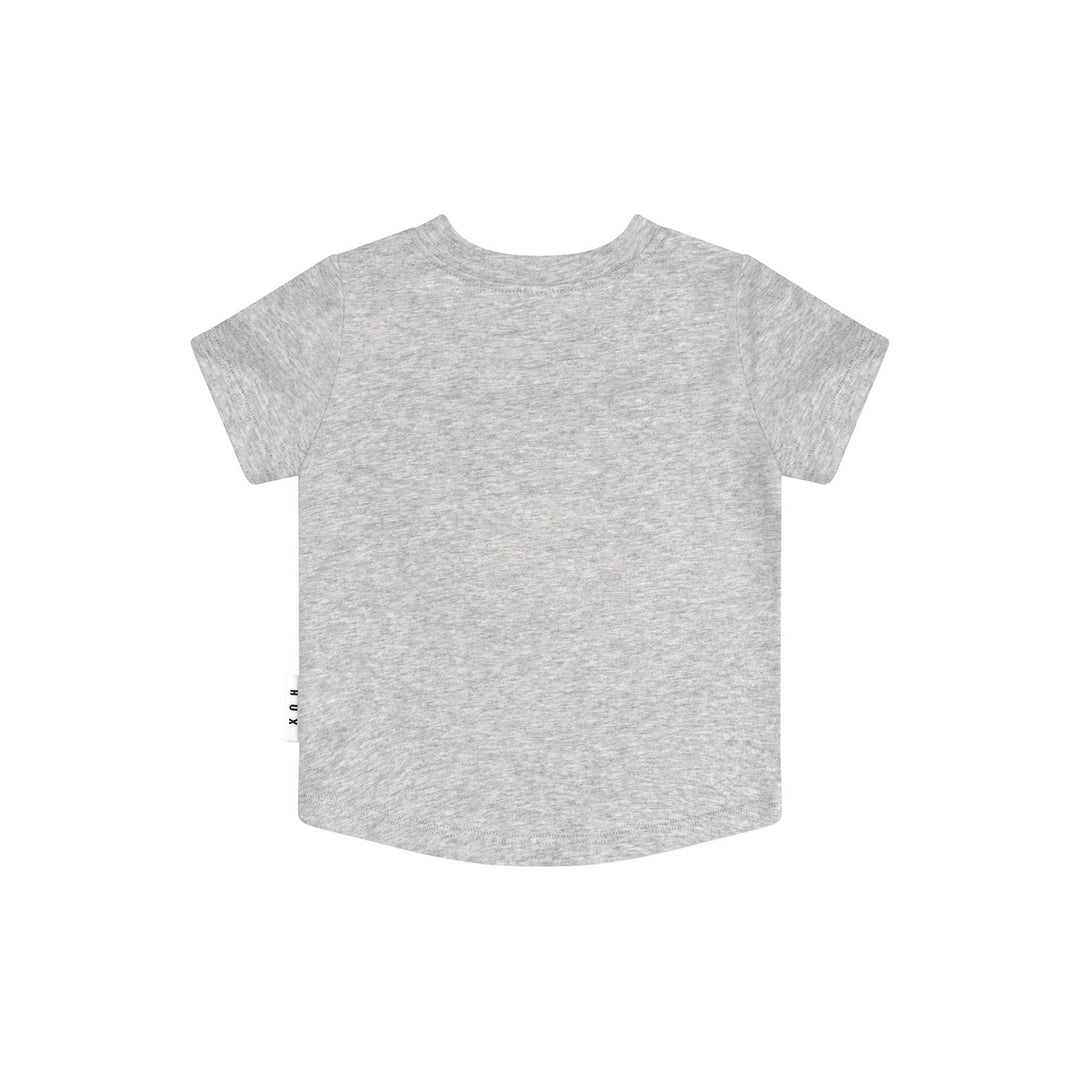 Huxbaby Furry Hux T-Shirt - Grey Marle