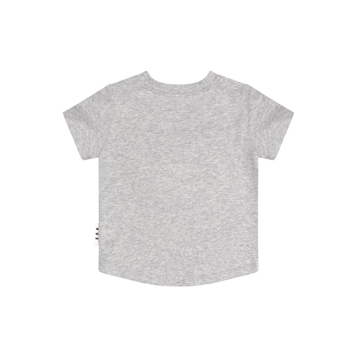 Huxbaby Furry Hux T-Shirt - Grey Marle