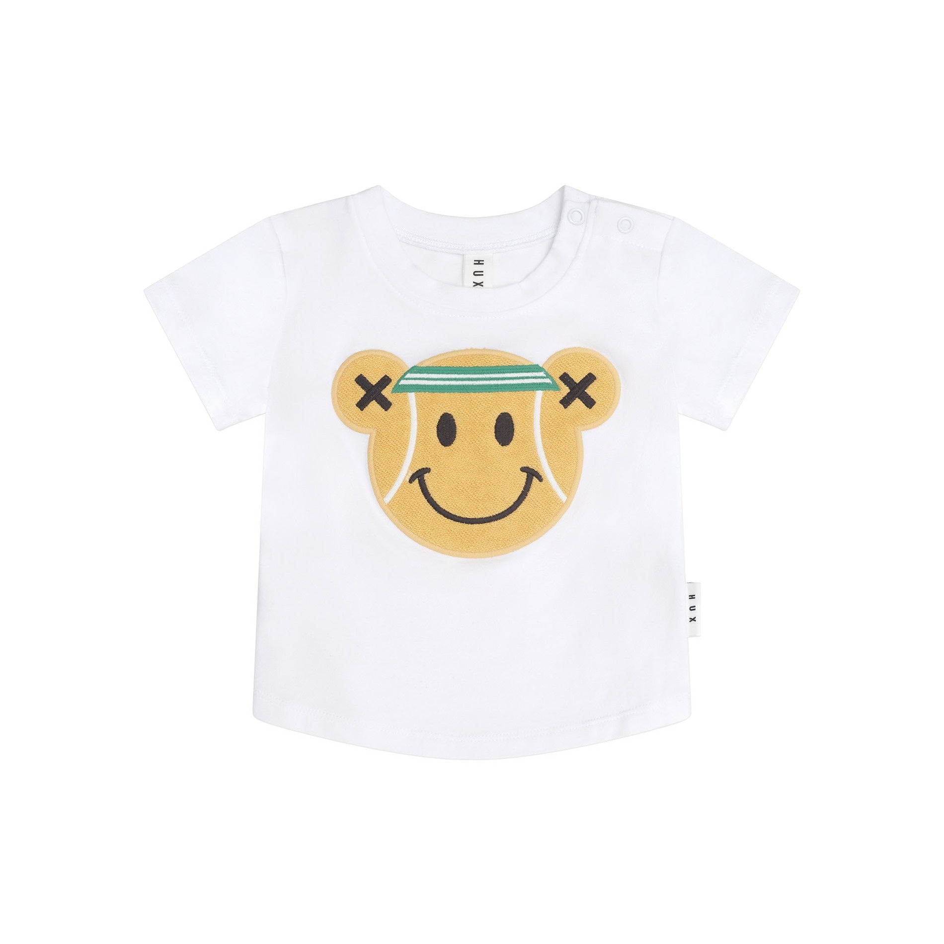 Huxbaby Tennis Bear T-Shirt - White