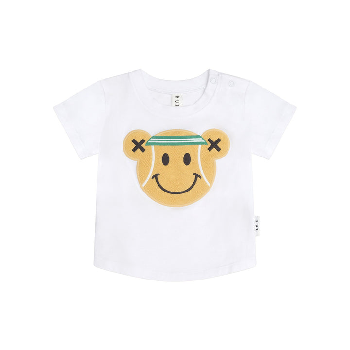 Huxbaby Tennis Bear T-Shirt - White