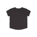 Footy Hux T-Shirt - Soft Black