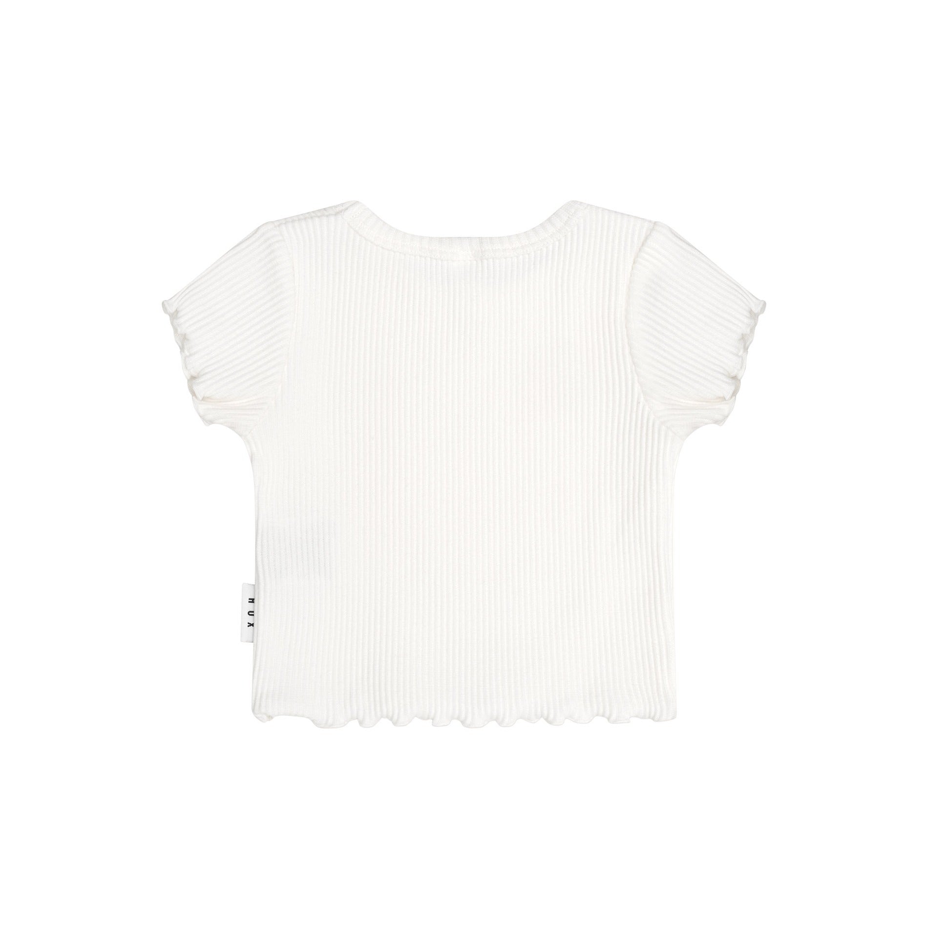 Rib Tee - Almond Milk