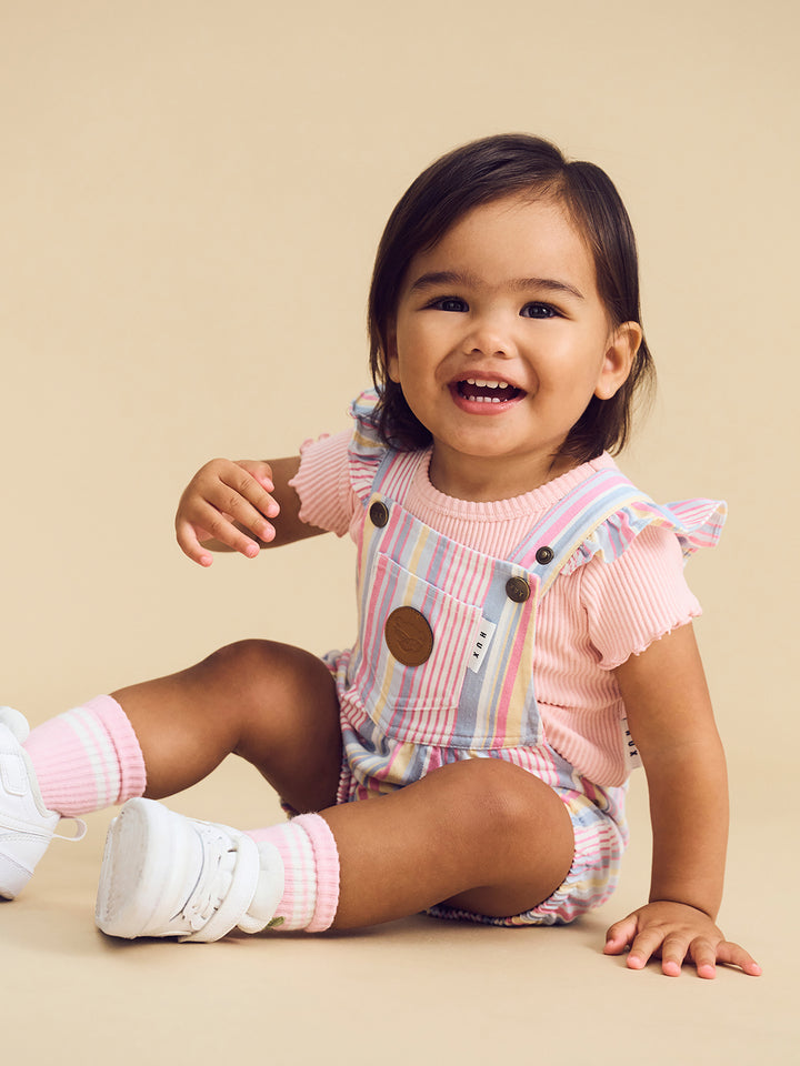 Huxbaby Rib Tee - Candy