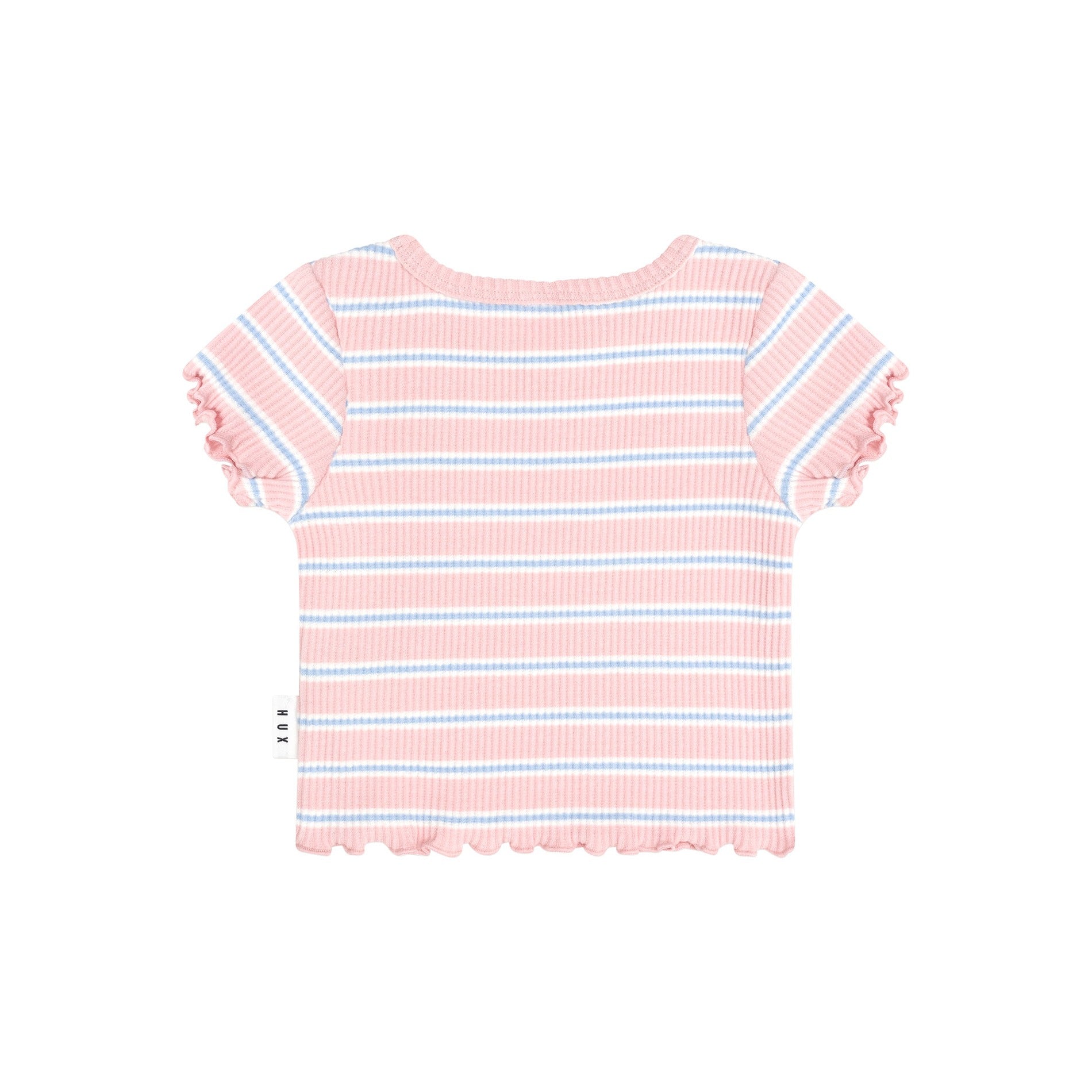 Huxbaby Rib Tee - Candy Stripe