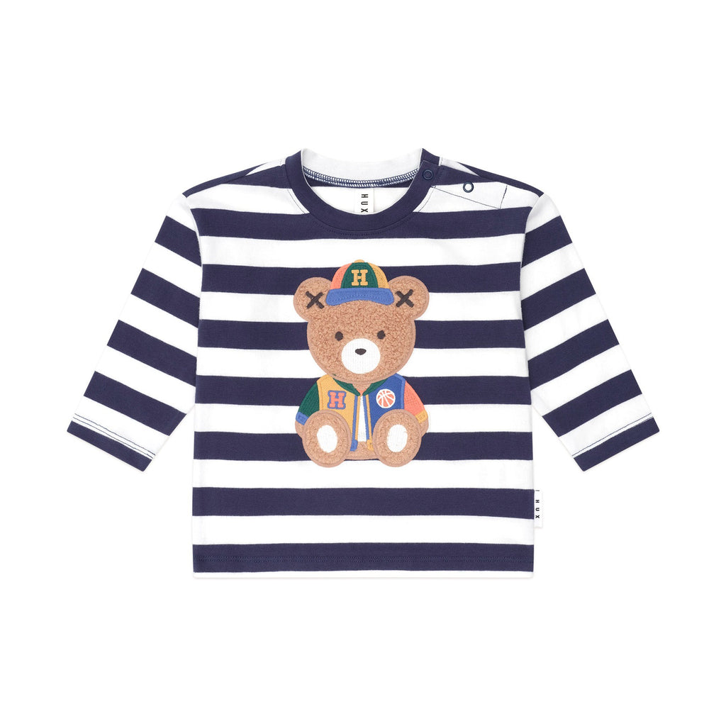 Varsity Hux Stripe Top