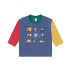 Colour Block Construction Top