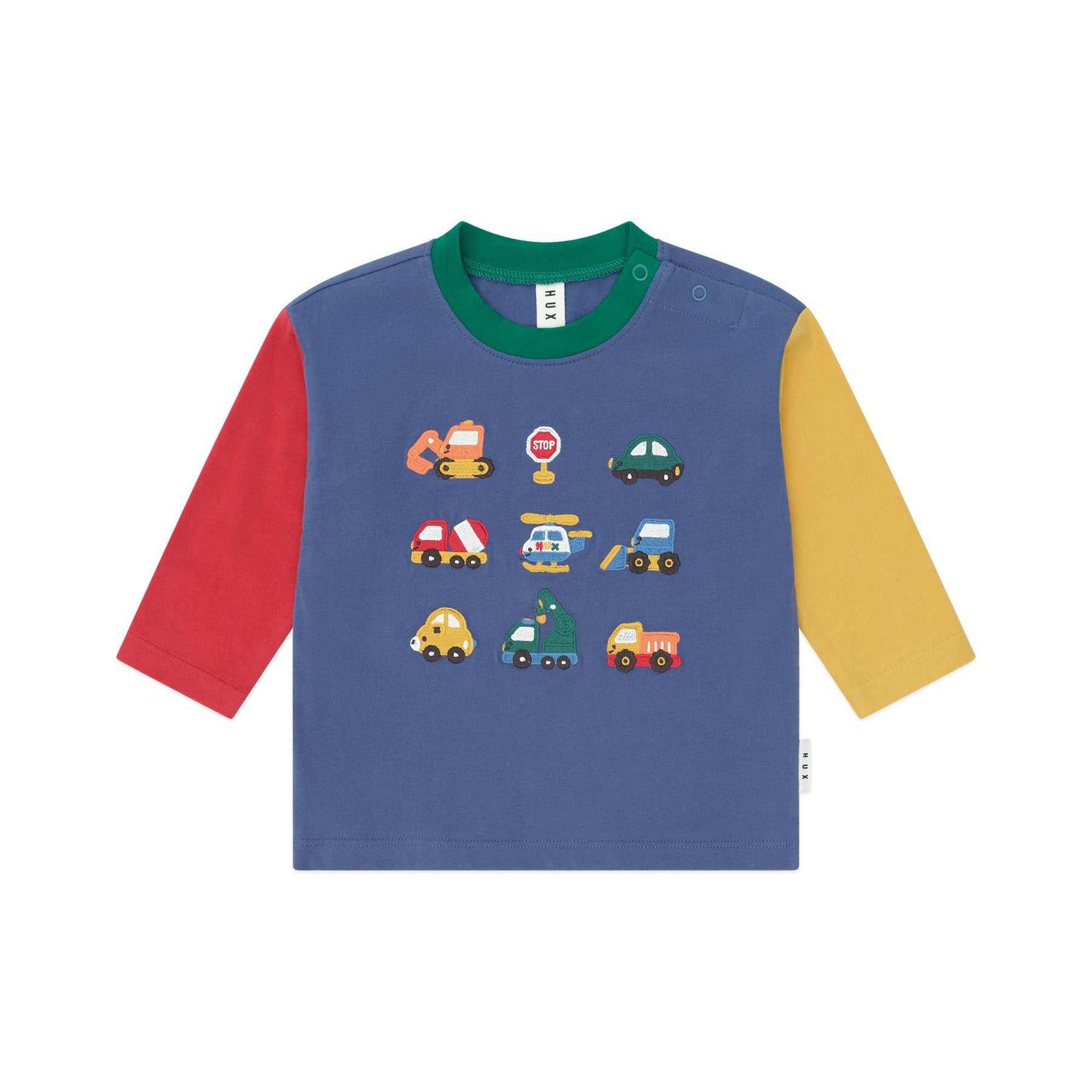 Colour Block Construction Top