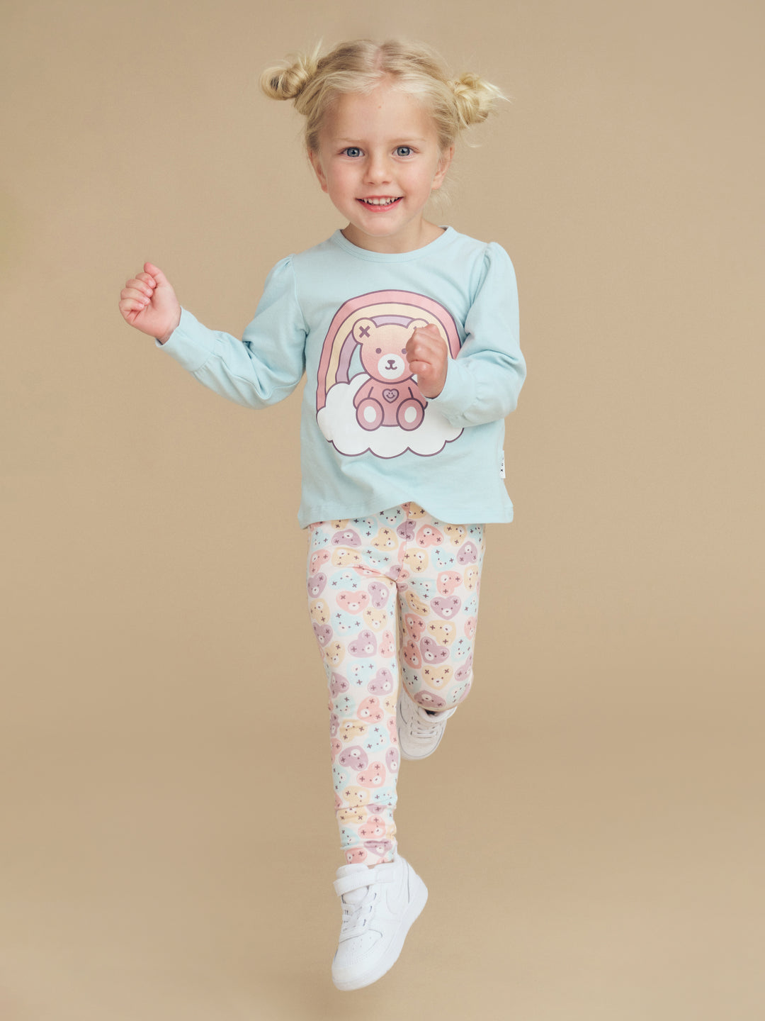 Huxbaby Cloud Bear Puff Top
