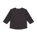 Footy Hux Top - Soft Black