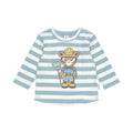 Roadworks Hux Stripe Top - Marine Blue/Almond Milk