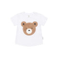 White Furry Huxbear T-Shirt