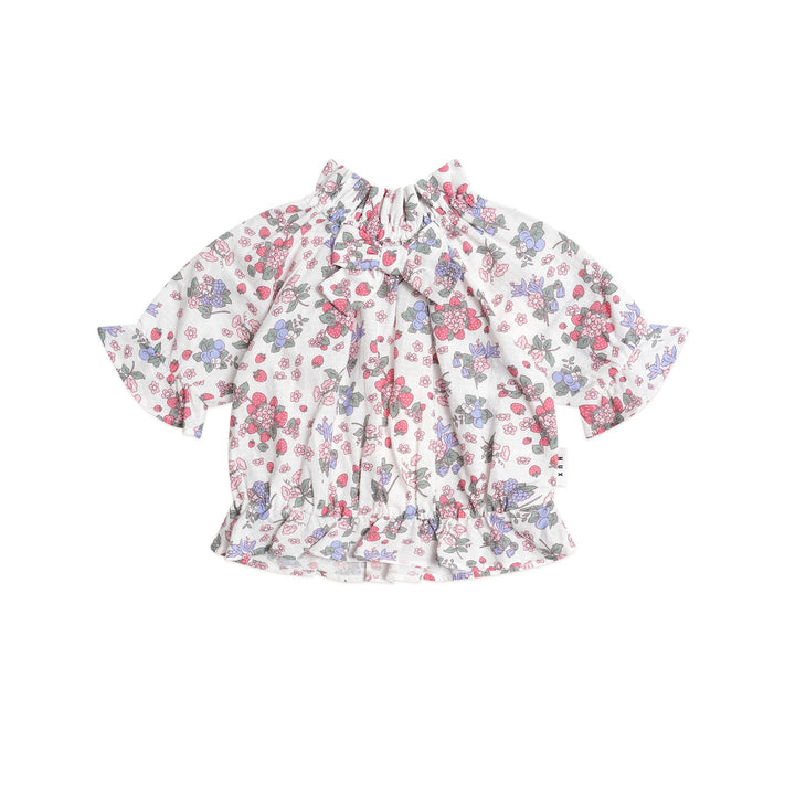 Huxbaby Strawberry Garden Pussybow Blouse