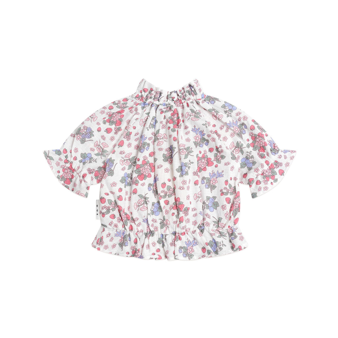 Huxbaby Strawberry Garden Pussybow Blouse