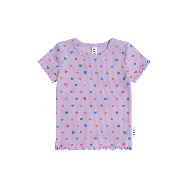 Huxbaby I Heart Cake Rib Tee
