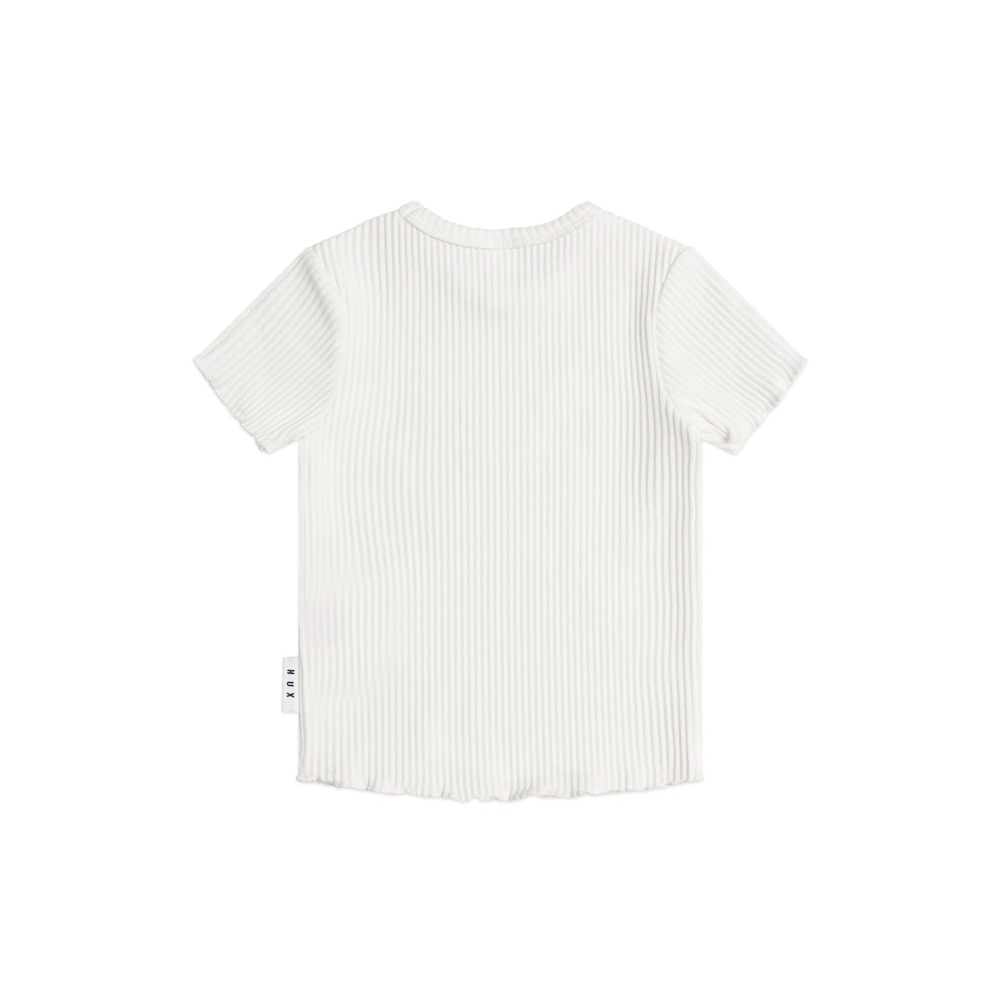 Huxbaby Rib Tee Almond Milk