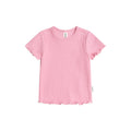 Pink Rib Tee