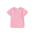 Pink Rib Tee