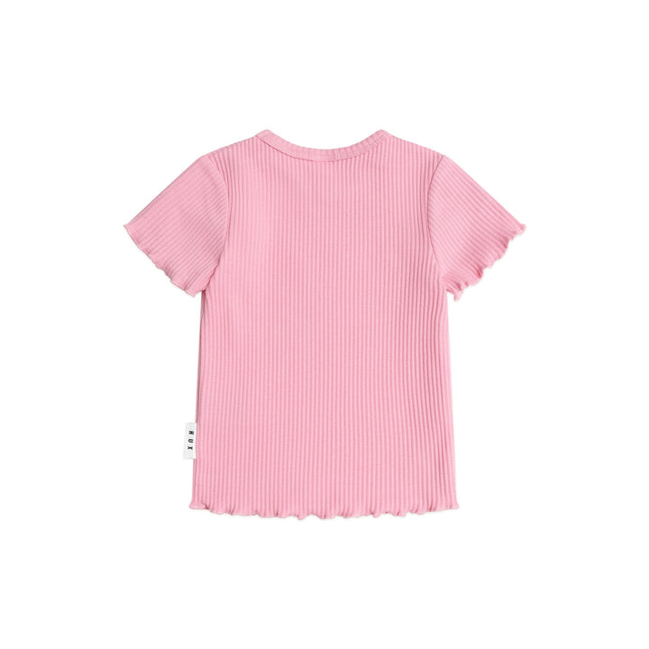 Huxbaby Pink Rib Tee