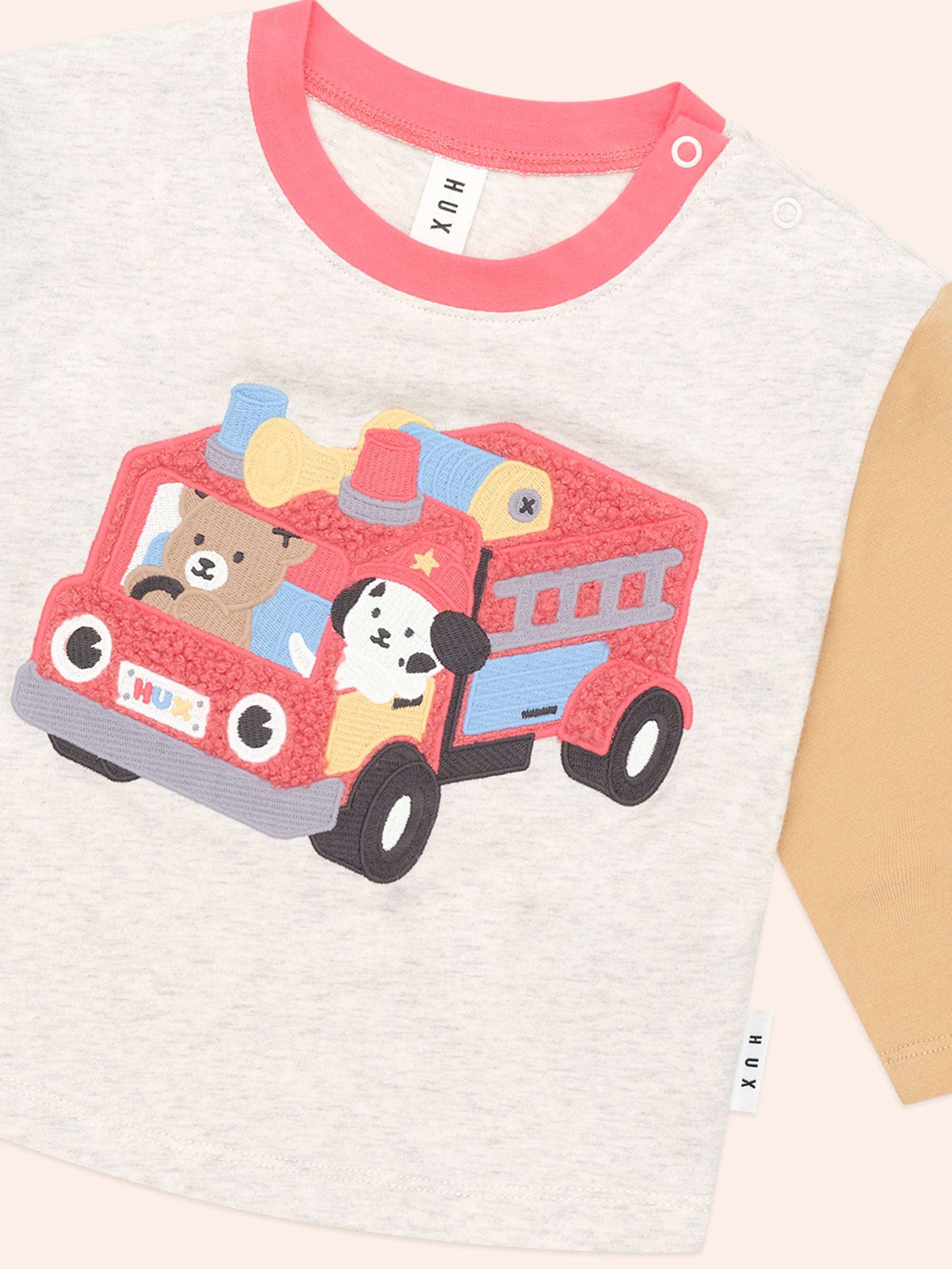 Huxbaby Firetruck Hux Top