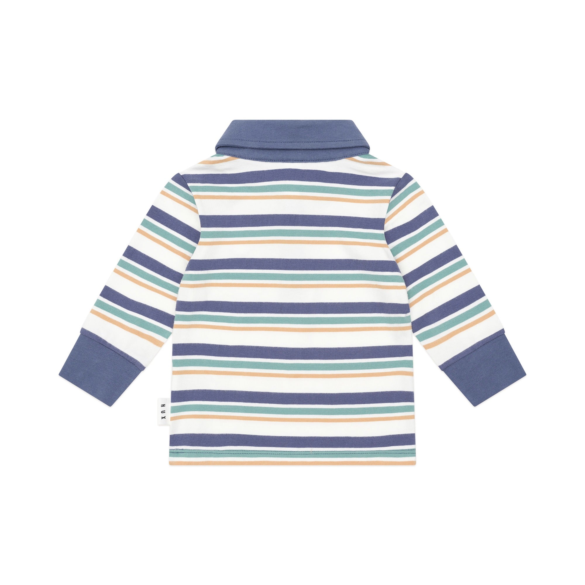 Huxbaby Multi Stripe Hiding Hux Polo