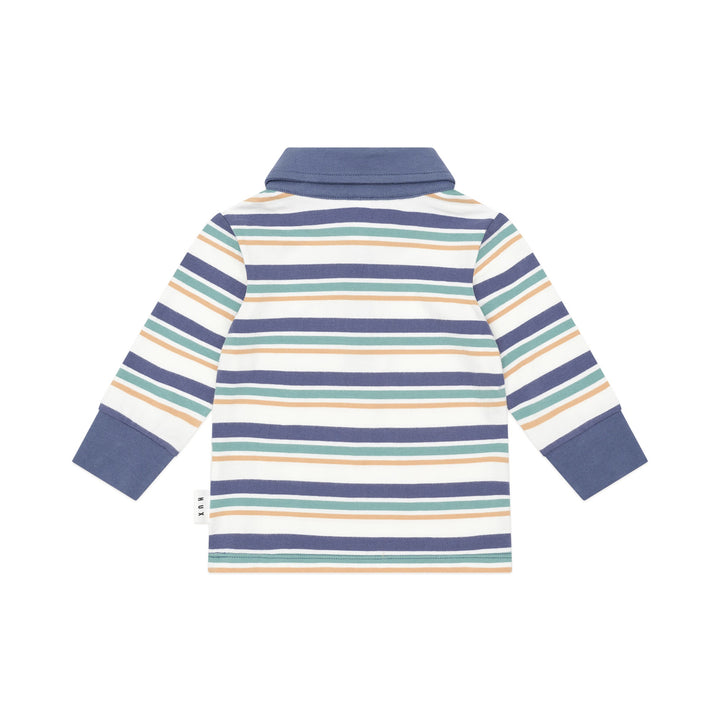 Huxbaby Multi Stripe Hiding Hux Polo