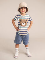 Huxbaby Multi Stripe Hux T-Shirt