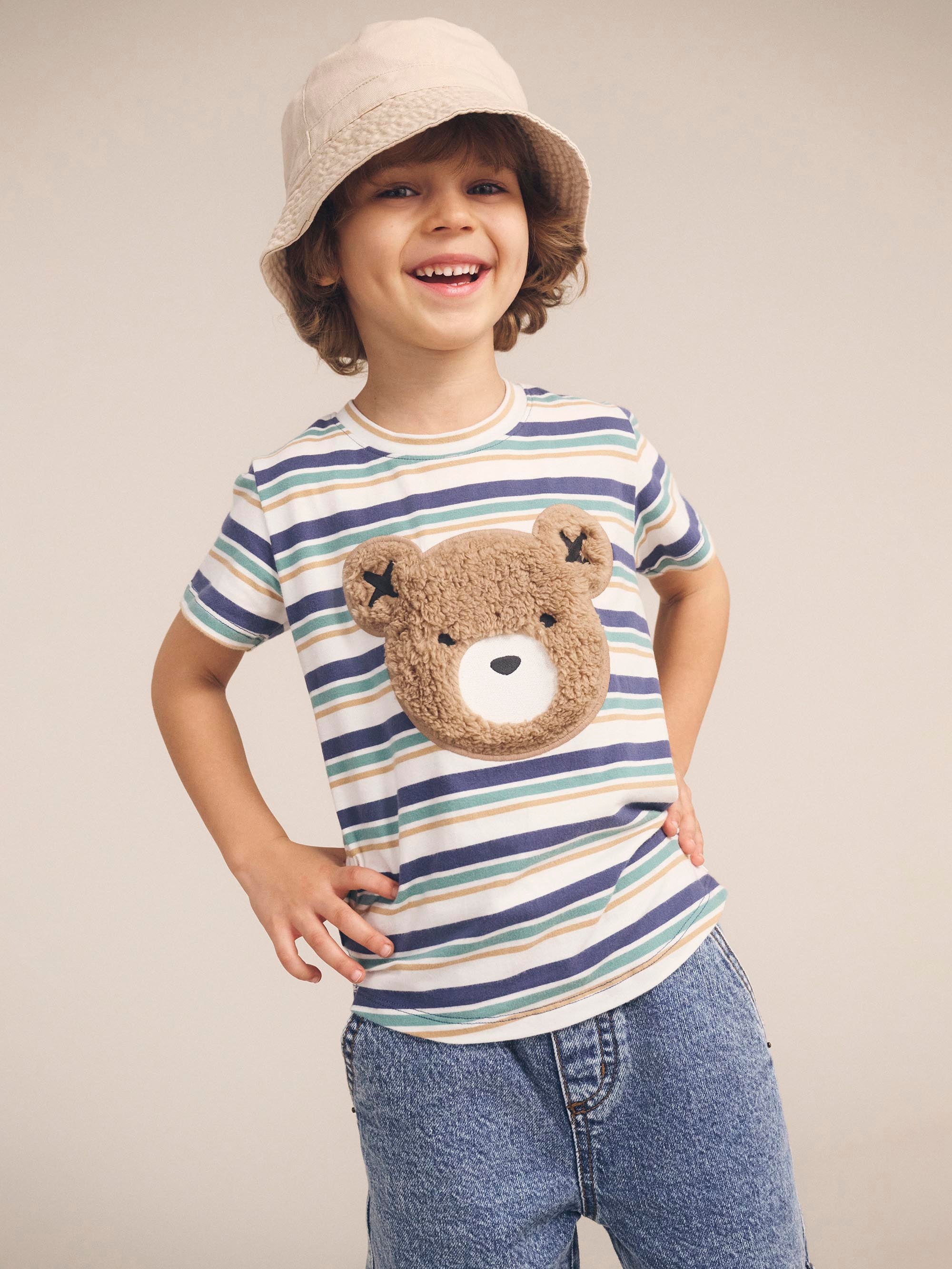 Huxbaby Multi Stripe Hux T-Shirt