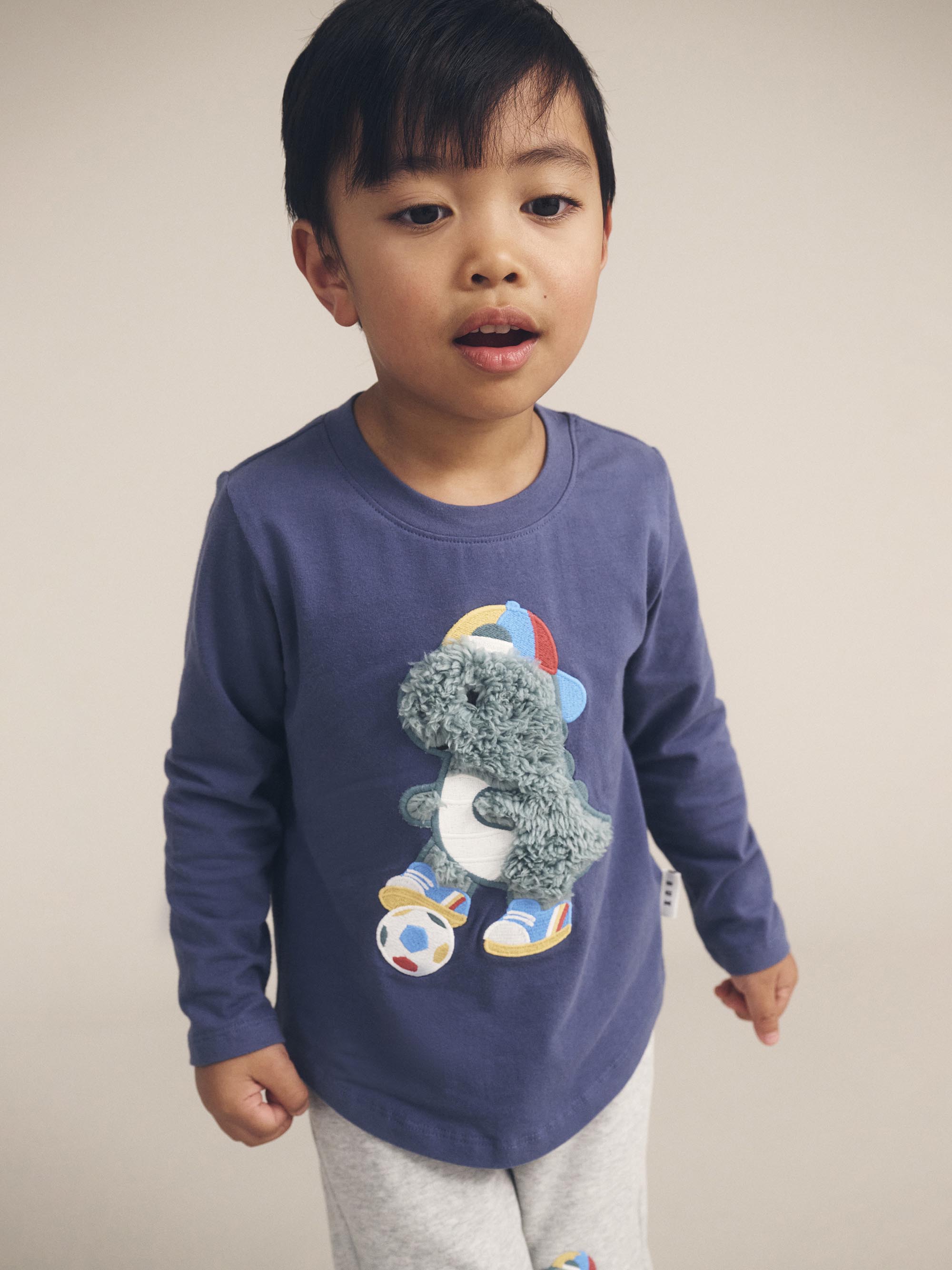 Huxbaby Soccersaurus Midnight Top