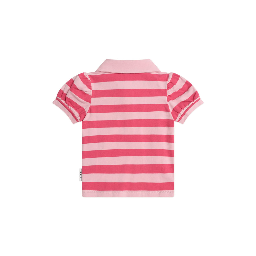 Huxbaby Cherry Pie Puff Sleeve Polo Tee