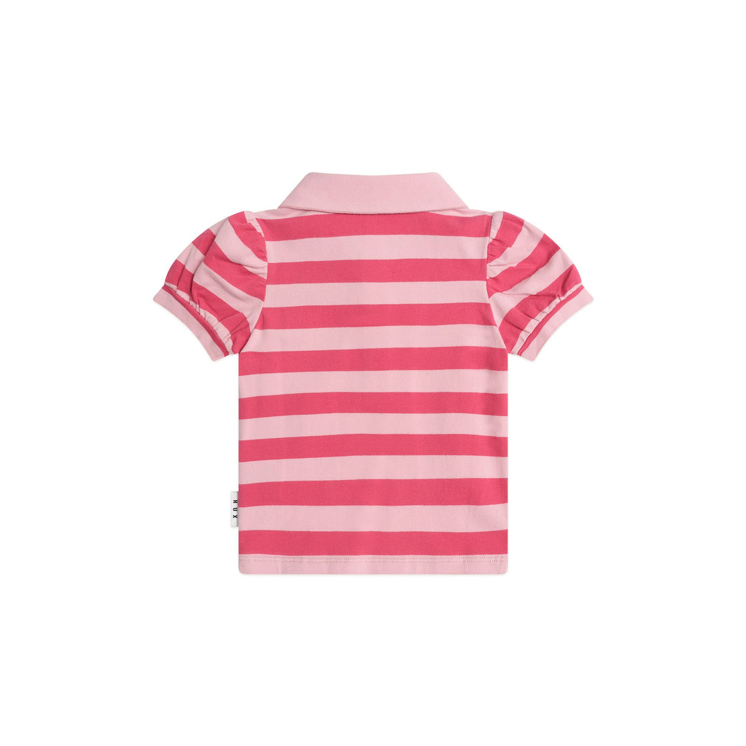 Huxbaby Cherry Pie Puff Sleeve Polo Tee