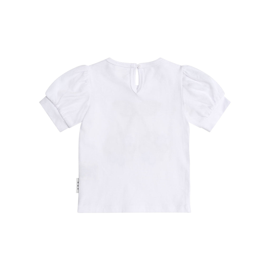 Flower Power Puff Sleeve Tee