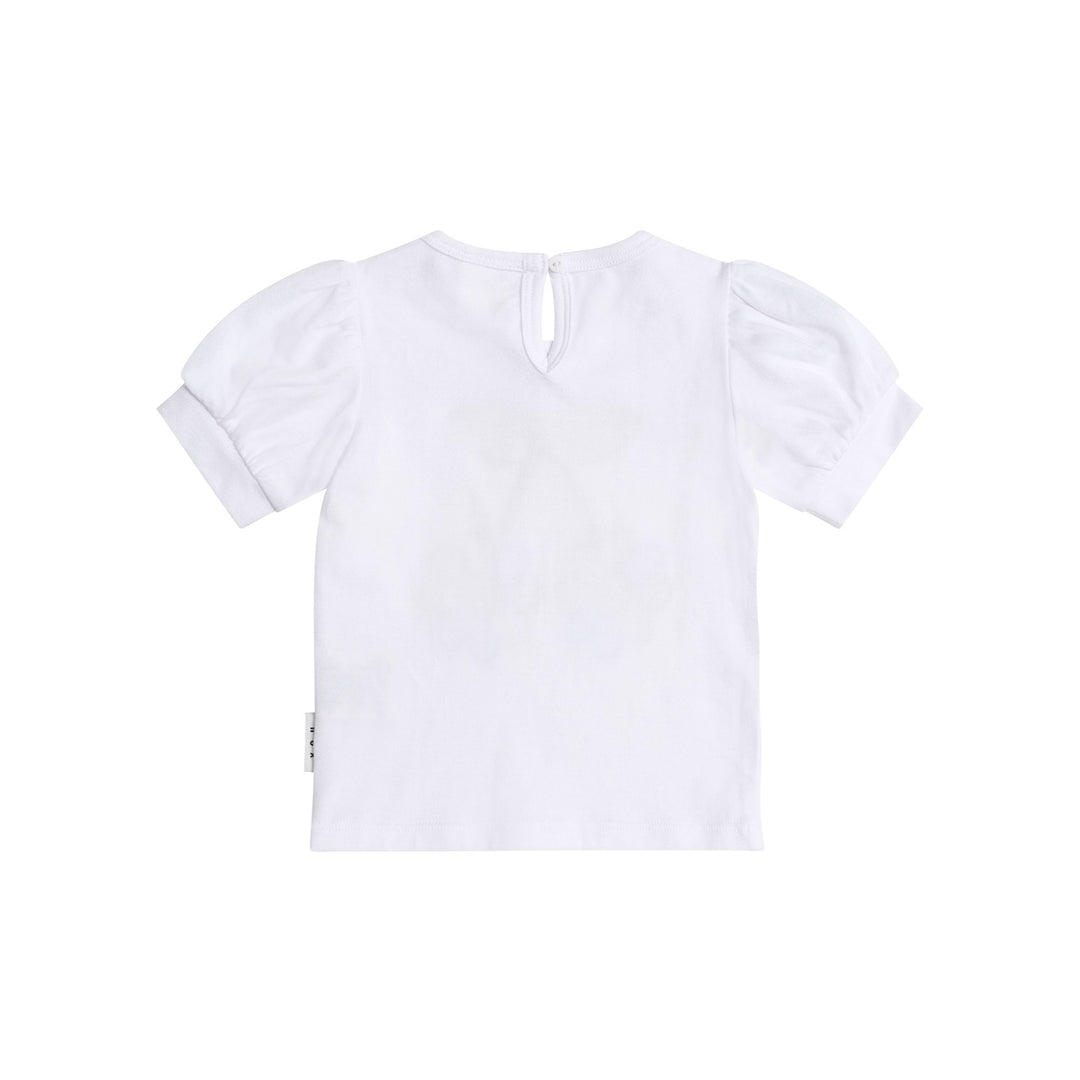 Huxbaby Flower Power Puff Sleeve Tee