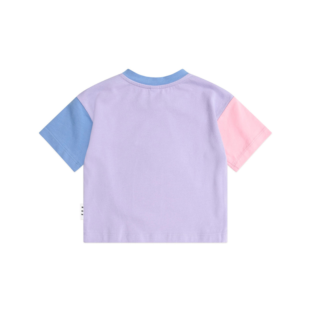 Huxbaby Racer Dino Boxy Tee Pastel