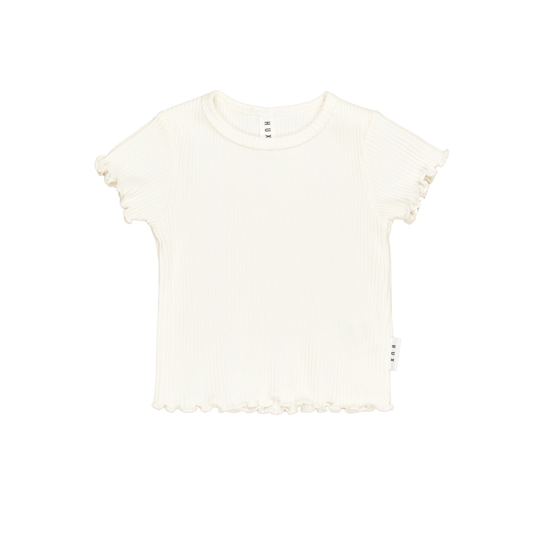 Rib Tee - Almond Milk