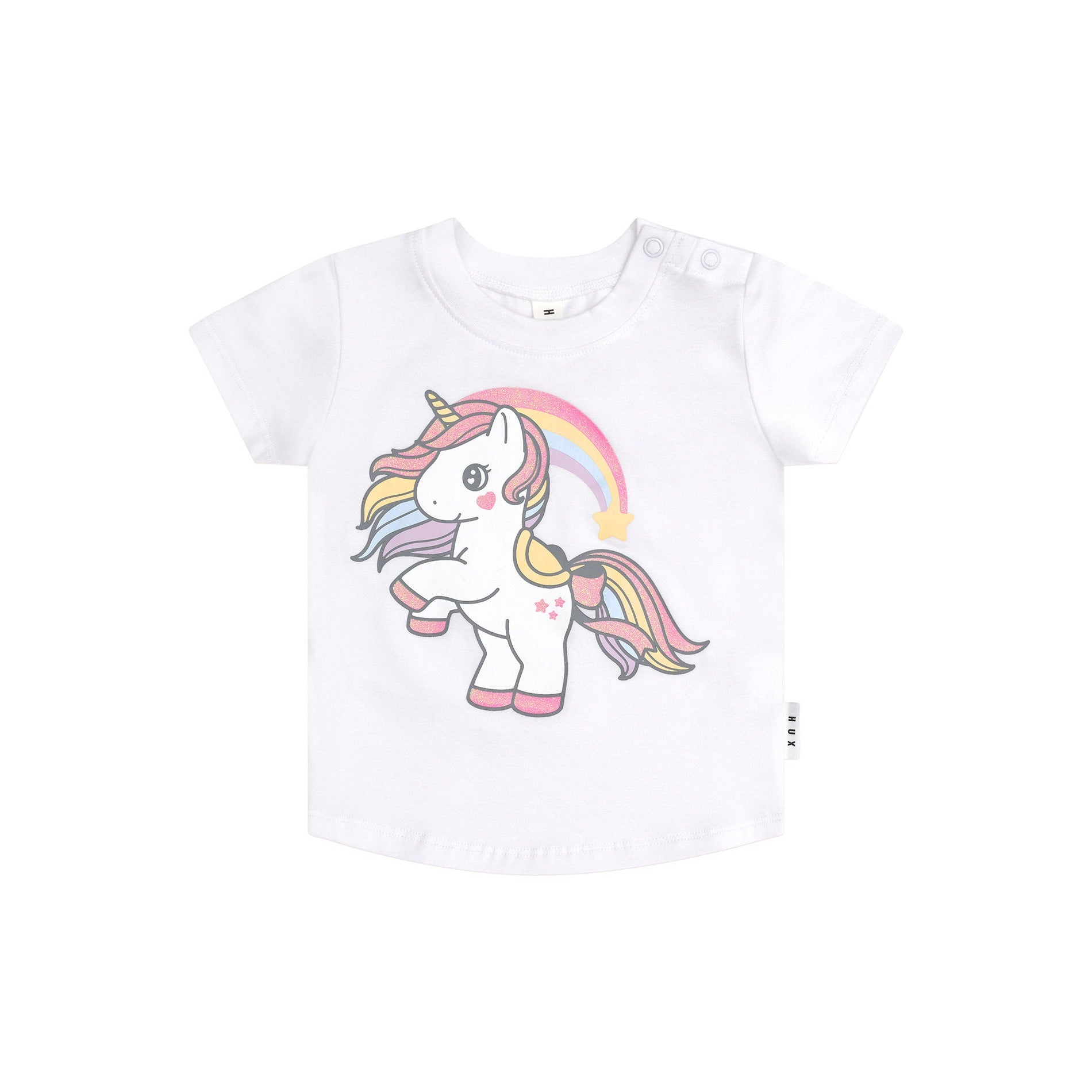 Rainbow Unicorn T-Shirt - White