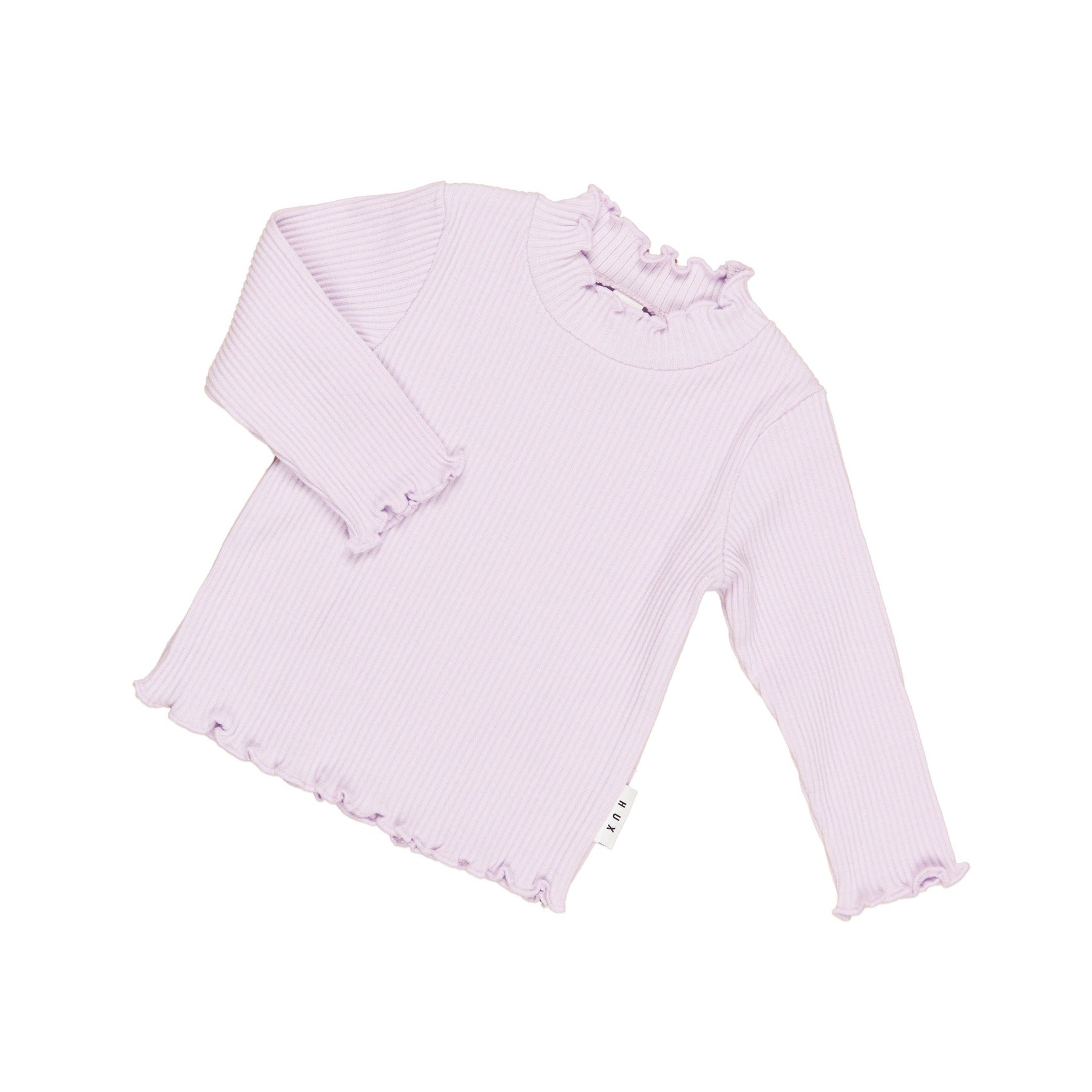 Huxbaby Rib Skivvy - Bright Orchid