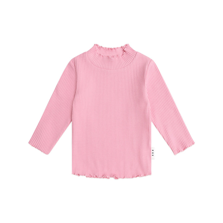 Huxbaby Pink Rib Skivvy