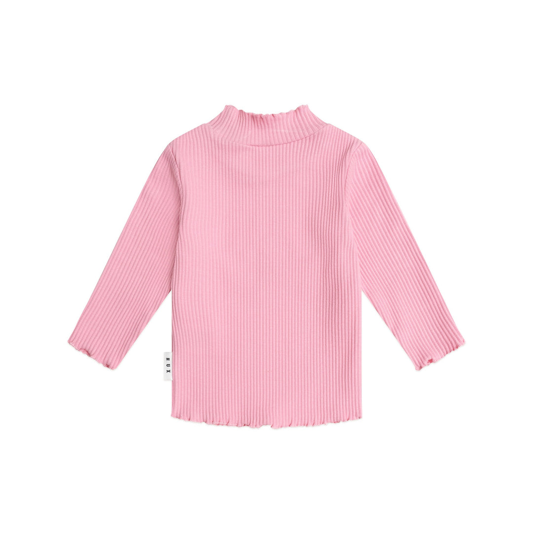 Huxbaby Pink Rib Skivvy