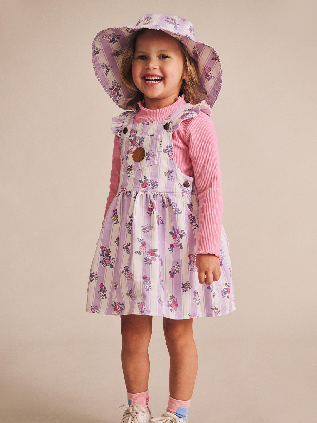 Huxbaby Pink Rib Skivvy