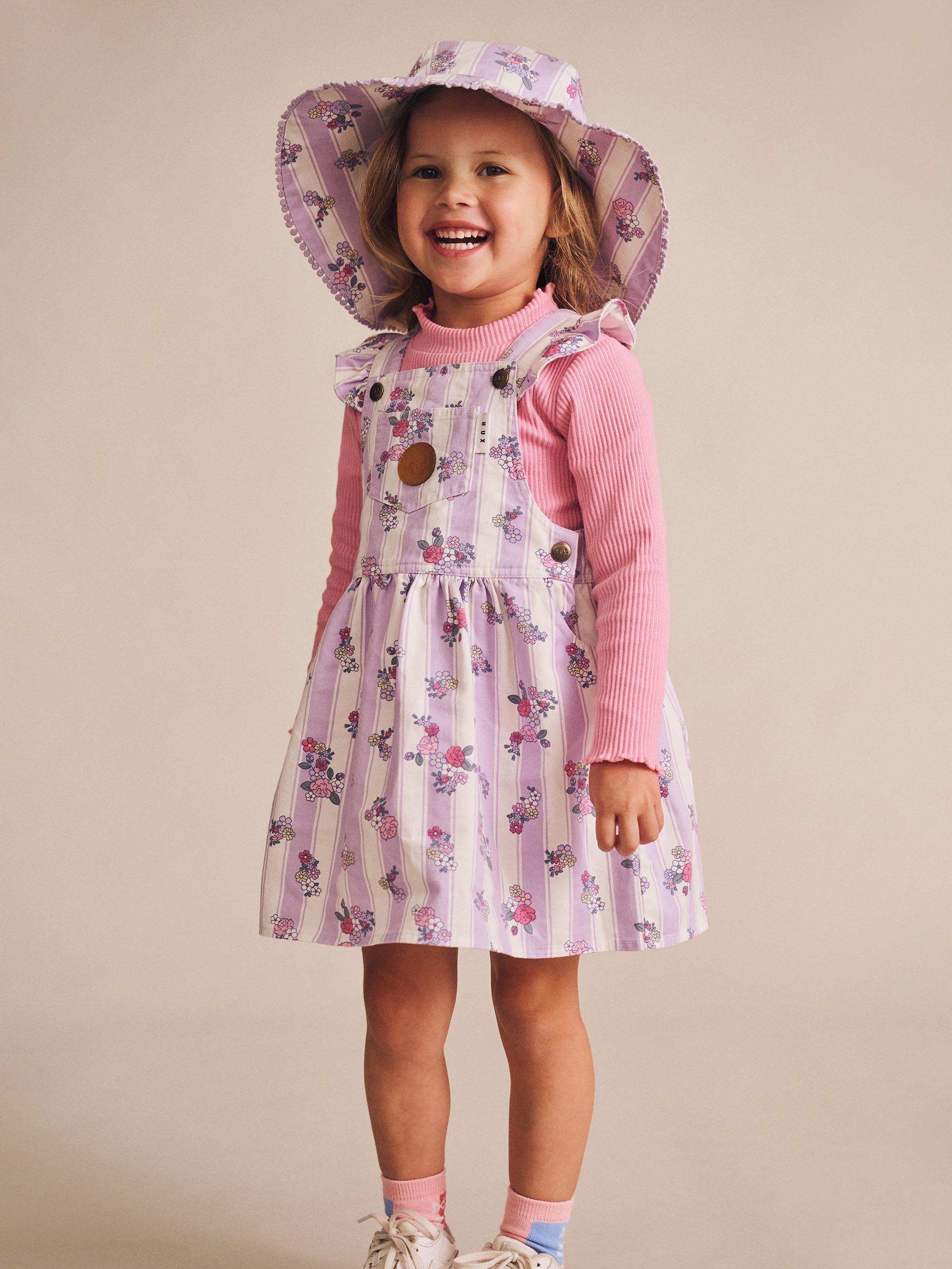 Huxbaby Pink Rib Skivvy