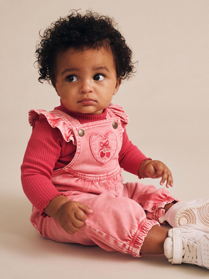 Huxbaby Cherry Rib Skivvy