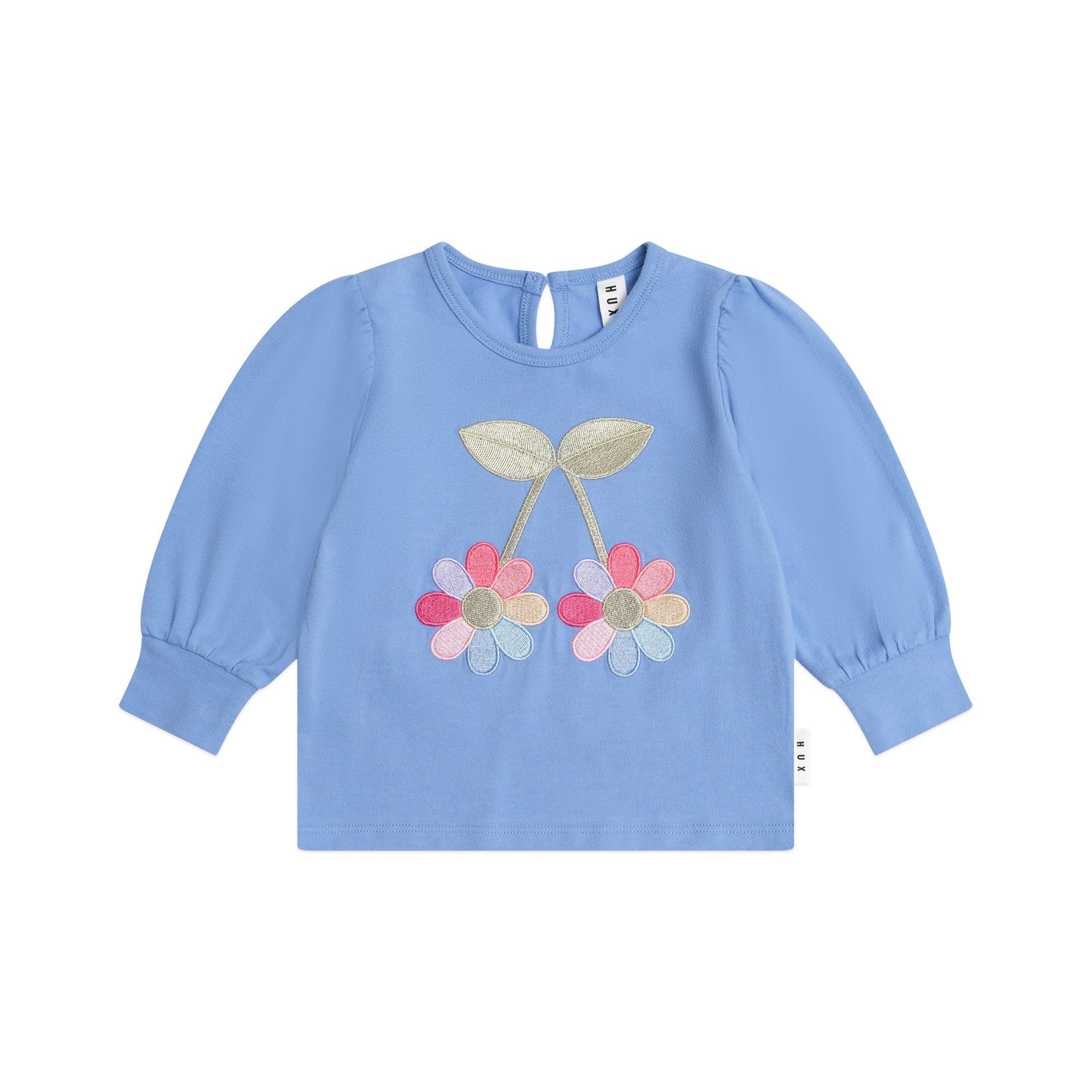 Flower Power Puff Sleeve Top